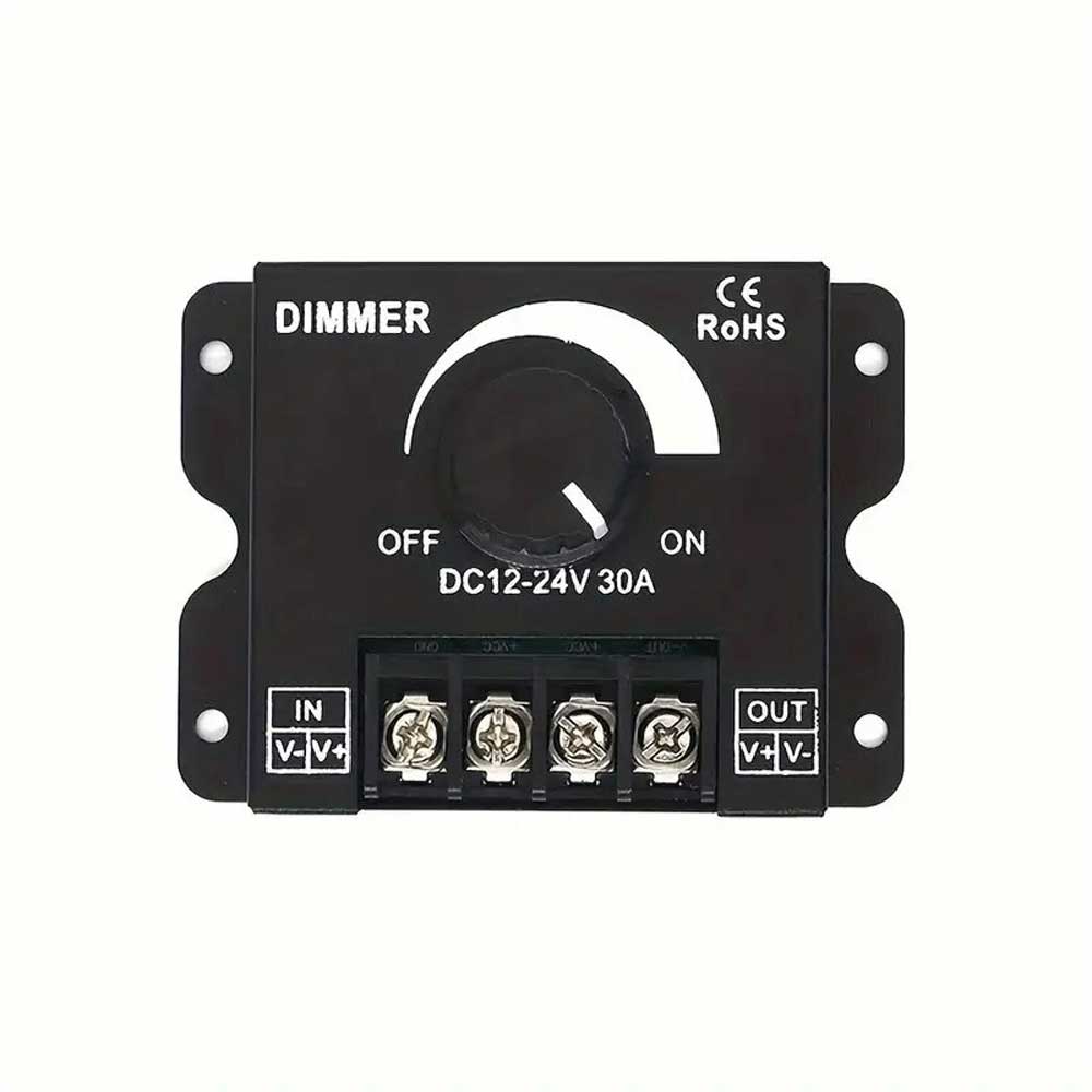 Dimmer DC para Tira LED 12-24V 30A