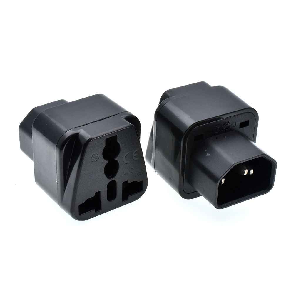 Adaptador de Corriente C14 a Universal