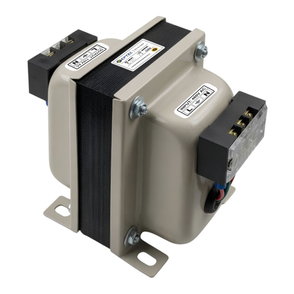 Transformador monofásico 460V A 110V 100W