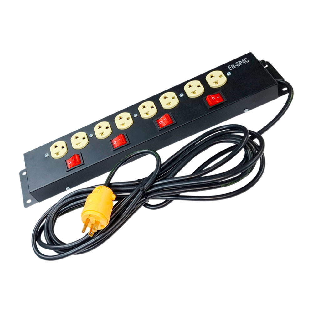 Supresor de Picos Rackeable (PDU) - 8 Tomas 220V
